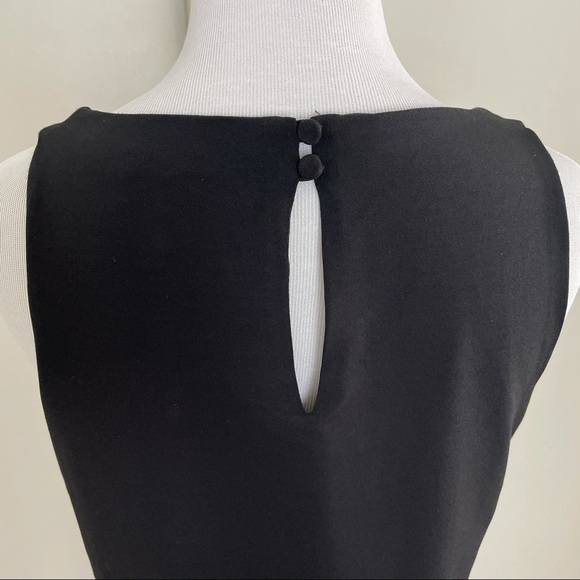 White House Black Market Sparkle Neck Sleeveless Dress, Sz Small - Picture 6 of 9